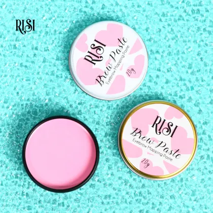 RISI Private Label Brow Mapping White Paste No Irritate Neon Brow Paste