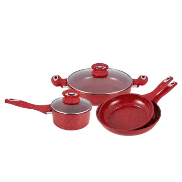 New Forged Iron Red Non-Stick Cookware Set: Arrival of Premium Cooking Pots and Pans
