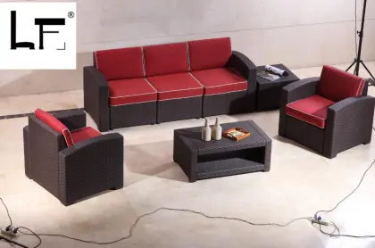 Factory direct rattan outdoor sofa set