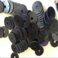 CNC machined black round phenolic flat bakelite washer