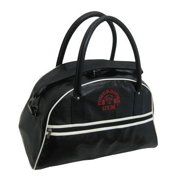 Sports Bags, Made of High Quality PU Leather, Customized Designs, Logos Printing and Sizes Accepted