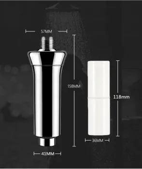 Bathroom Shower Filter: Health Softener and Chlorine Removal Water Purifier