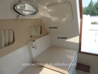 waterwish QD 20.5 CABIN fiberglass sea boat