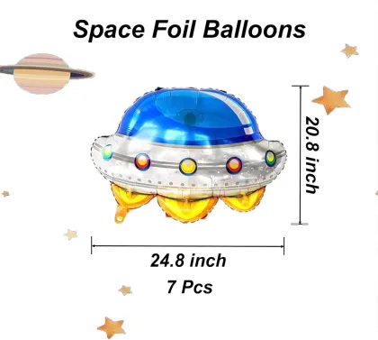 Frisbee aluminum foil balloon