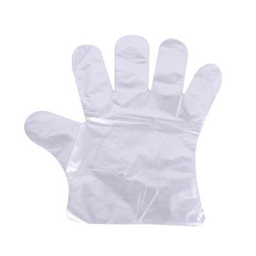 Qingdao Factory Strong Tear Resistance Clean Disposable PE Plastic Gloves