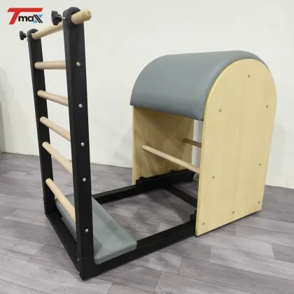Tmax Maple Wood Gym Machine - Maple Pilates Wooden Ladder Bucket Pilates Equipment