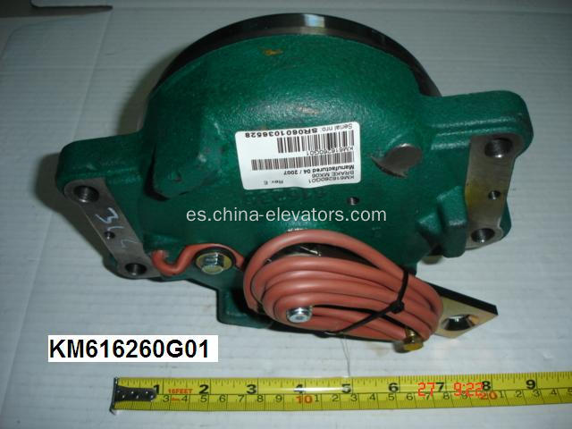 KM616260G01 Conjunto de freno para máquina sin engranajes Kone MX06