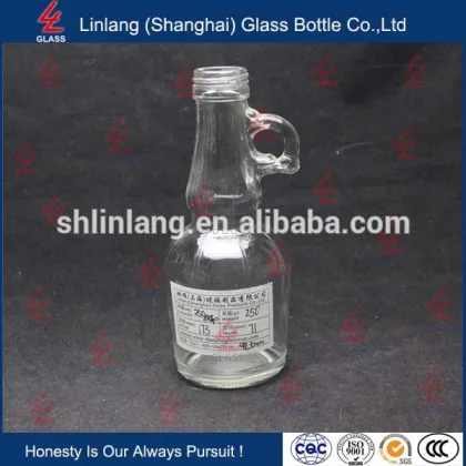 Clear Glass Camellia Seed Oil Bottles newest design
