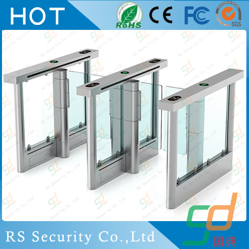 ESD Tester Visitor Custom Glass Turnstile System