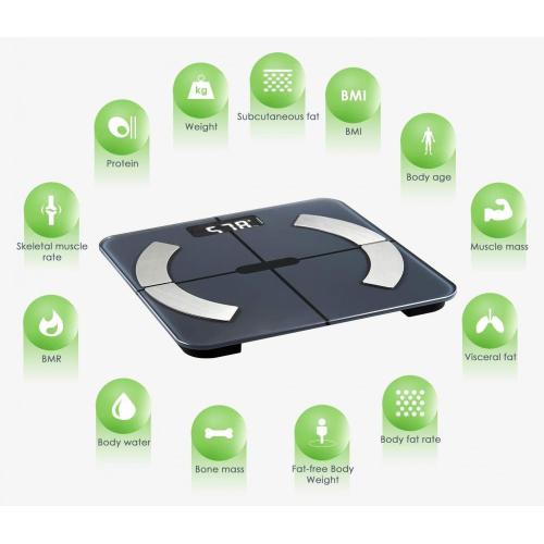 Дешевая цифровая масштабная масштаба Bluetooth Smart Scale