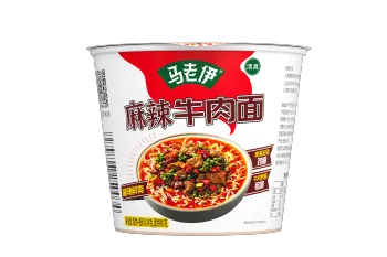 MaLaoyi Spicy Beef Instant Noodles Cup