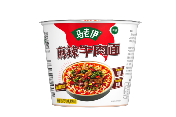 MaLaoyi Spicy Beef Instant Noodles Cup