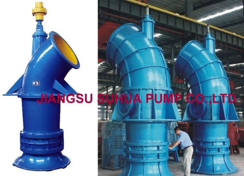 Axial Flow Vertical Big Flow Pump with Diesel Engine