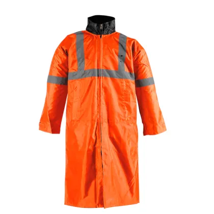 Waterproof High Visibility Reflective Raincoat