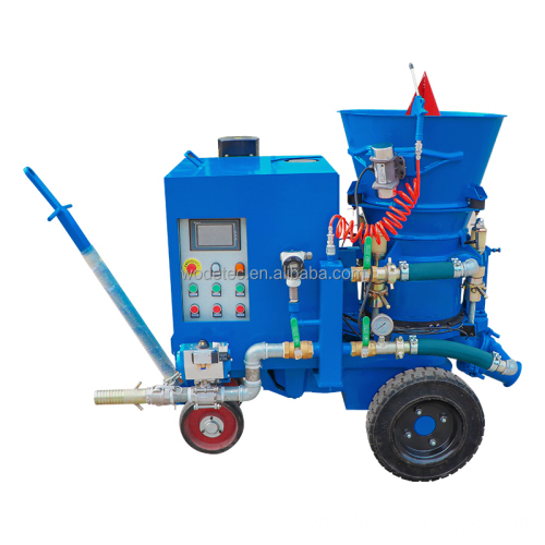 Electric Motor Spray Refractory Gunning Machine: Output Options of 1.5m3/h, 3m3/h, 5m3/h, and 9m3/h - For Sale