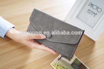 Fashion Design Envelope Ladies Leather Hand Made Wallet