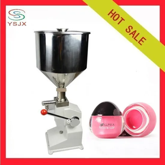 Economical small manual paste hand cream filling machine factory price