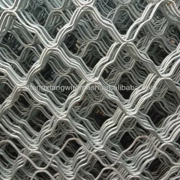 Galvanized diamond welded iron wire fence panel