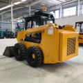 Diesel Mini Skid Steer carregador para paisagem