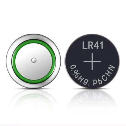 AG3 Button Battery 1.5V AG3/LR41 40mAh Button Alkaline Battery