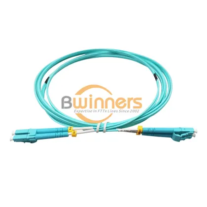 LC UPC - LC UPC MM OM3 DX 2.0mm 3M LSZH Patch Fiber