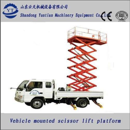 Vehicular Aerial Working Platform used aerial work platform hydraulic work platforms