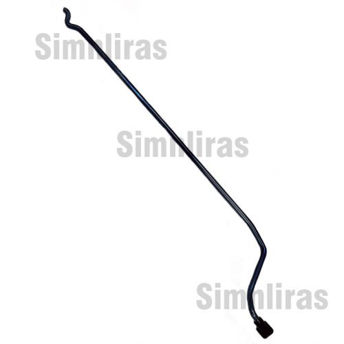 Titanium Hood Prop Rod im blauen Finish für 17-21 10. Gen Honda Civic FK Typ R.