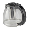 Heat Resistant Handle of Glass Tea Pot