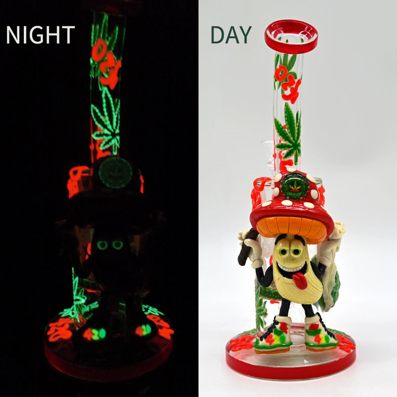 3D Cartoon Dab Rigs with 420 Mushroom man