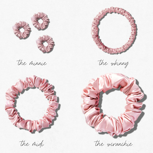 Pure Silk Scrunchies on Sale Eco-Friendly Scrunchies