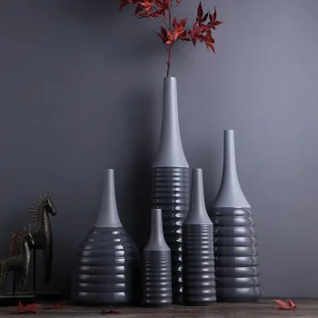 Affordable Antique Ceramic Vase Set: Perfect for Hotel and Home Decor