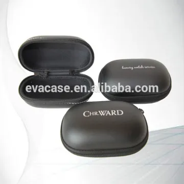 watch case of custom eva watch box of waterproof eva watch bag of hard eva watch box with zipper and custom logo