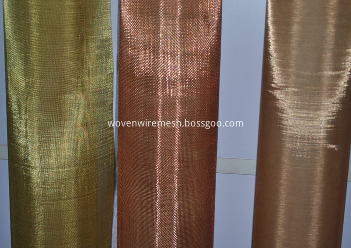 copper mesh fabric