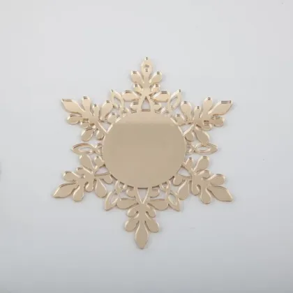 Acrylic Christmas Ornament Snowflakes