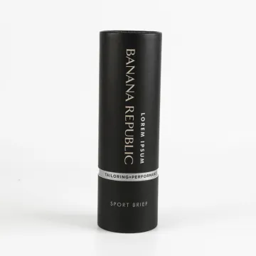 Custom Luxury Clothing Cylinder Favor Packaging Box