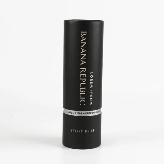 Custom Luxury Clothing Cylinder Favor Packaging Box