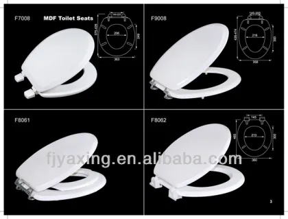 Yaxing F7003 wooden american standard toilet seat cover