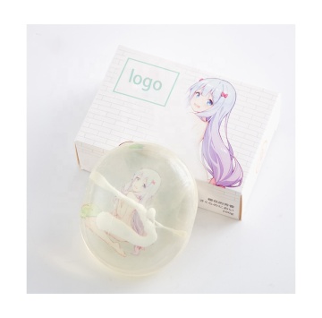 Sapone per bambini con cartone animato Manga Sapone fatto a mano biologico con olio essenziale di piante personalizzate