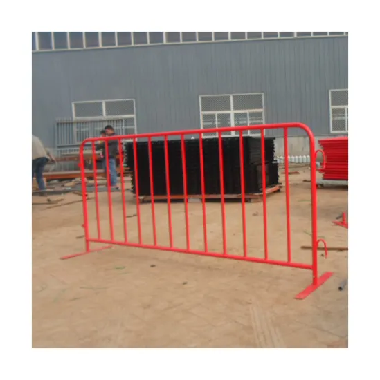 Top Quality Chain Link Temporary Fence WLED Pipe Barrier