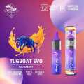 Tugboat evo डिस्पोजेबल vape थोक लाल ऊर्जा