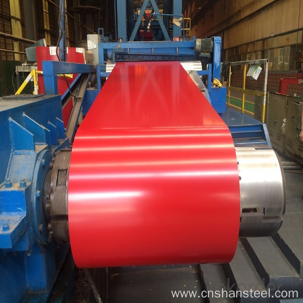 Customized Width Pre Coated Galvanized Steel Coil DX57D
