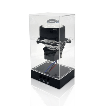Taochis Car Projector Linsen Display Box für HELLA 3R G5 Koito Q5 Bi-Xenon-LED-Projektoren