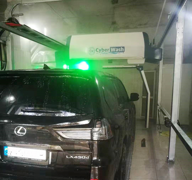 touchless car wash machine