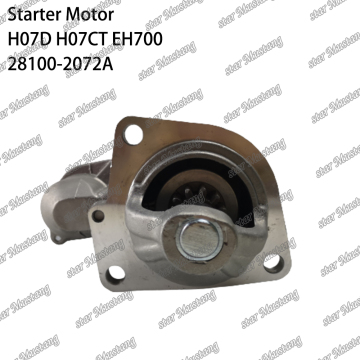 24V 11T 5.5KW Starter Motor H07D H07CT EH700 EX220-5 for Hino Engine Parts