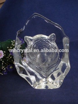 crystal Tiger animal sculpture MH-10086