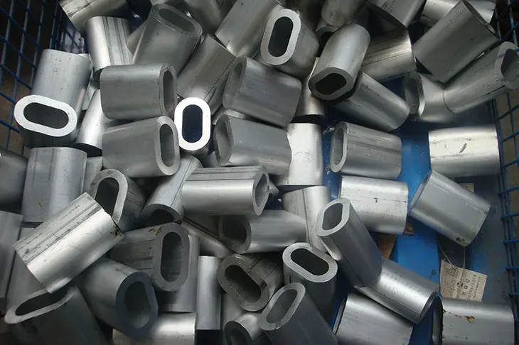 DIN3093 Oval Aluminum Ferrules for Wire Rope Cable
