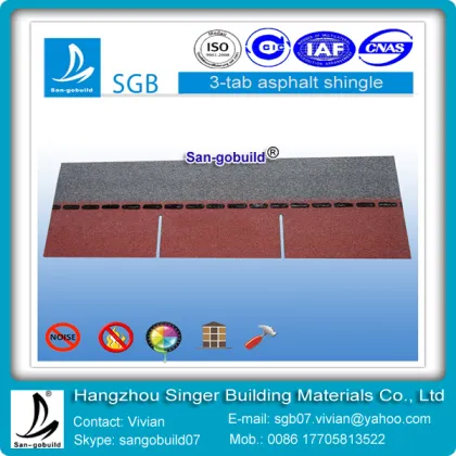 chinese asphalt shingles from manufacturer