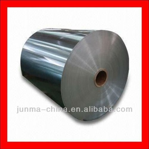 Hot sale aluminium foil jumbo roll 6.5mic for lamination , save 20%