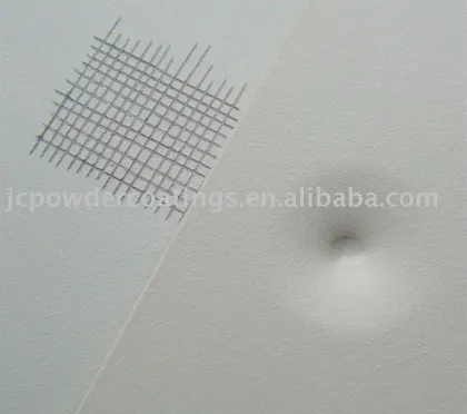 Textured-sandy effect powder coatings paint