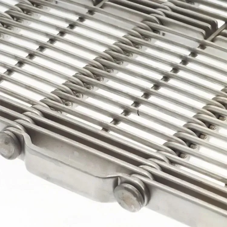 Flex Conveyor Belt with Metal Wire Mesh Chain Drive